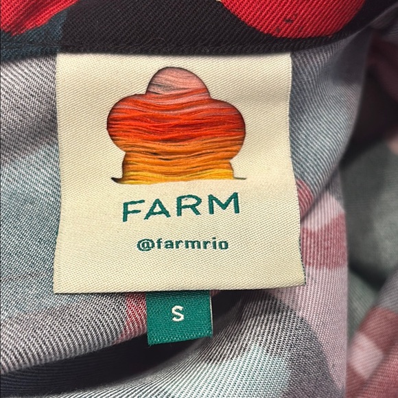 FARM Rio Lovers Apple Mini Dress Women’s size Small - Picture 14 of 16